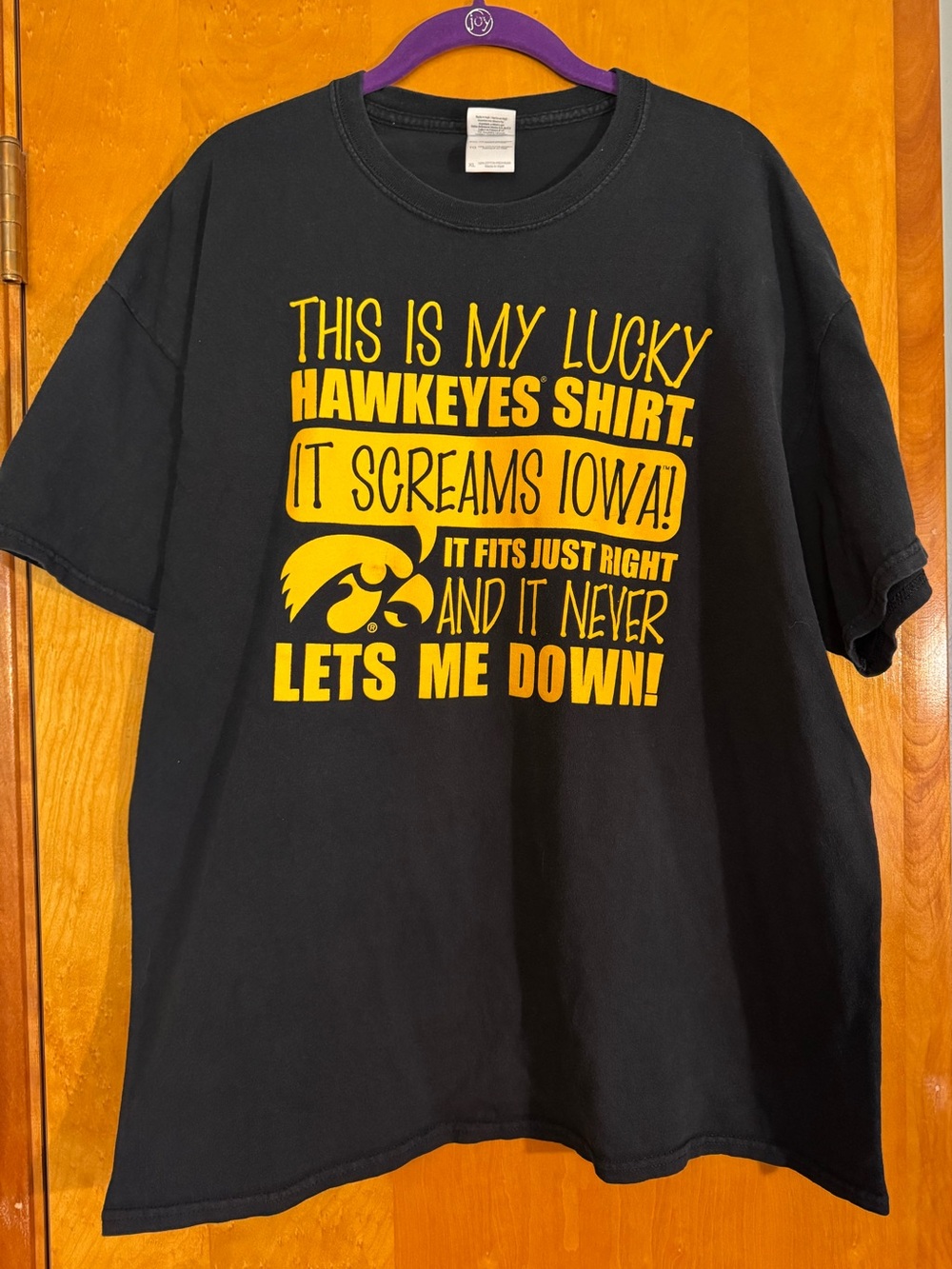 Iowa Hawkeye Heavy Cotton Tee